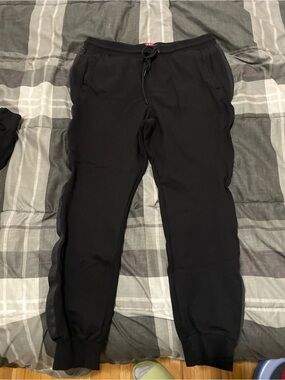 Men's Black Jogger Sweatpants - Casual Comfort